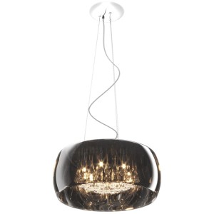 Crystal duży lampa wisząca 6-punktowa P0076-06X-F4FZ