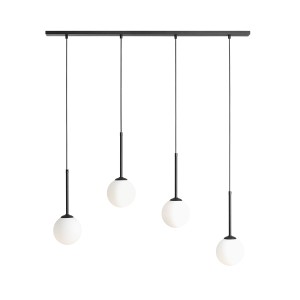Bosso lampa wisząca 4-punktowa czarna 1087L1