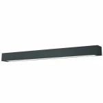 Ibros IP44 lampa sufitowa LED L120/36W/CCT czarna