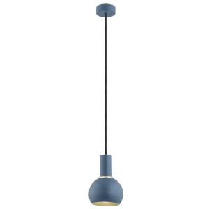 Sines lampa wisząca 1-punktowa niebieska/złota 4216AR
