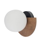 Mirror kinkiet 1-punktowy czarny 33303