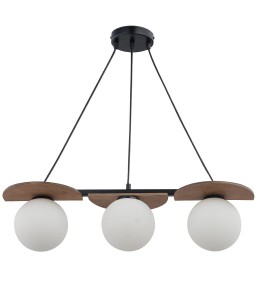 Mirror lampa wisząca 3-punktowa czarna 33299