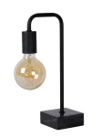 Lorin lampa stołowa 1-punktowa czarna 45565/01/30