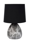 Marmo lampa stołowa 1-punktowa czarna 47508/81/30