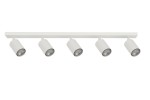 Zoom lampa sufitowa (spot) 5-punktowa biała 33318