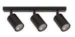 Zoom lampa sufitowa (spot) 3-punktowa czarna 33311