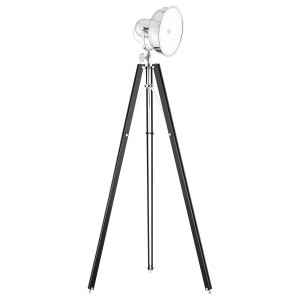 Foto New lampa podłogowa 1-punktowa LED czarna 3355AR