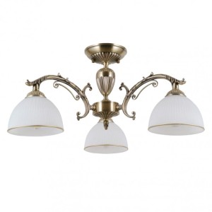 Feneza lampa sufitowa 3-punktowa antyczny brąz PND-5122-3