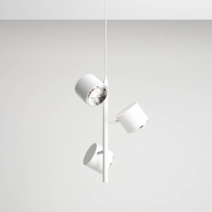 Bot lampa wisząca 3-punktowa biała 1046E