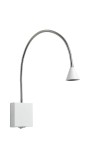 Buddy LED kinkiet 1-punktowy biały/chrom 18293/03/31
