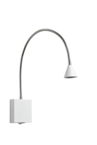 Buddy LED kinkiet 1-punktowy biały/chrom 18293/03/31