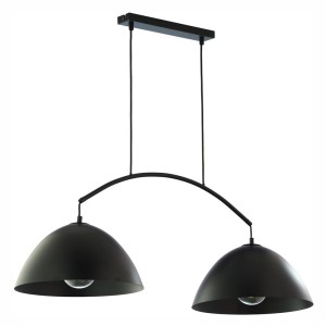 Faro lampa wisząca 2-punktowa czarna 6008