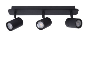 Lennert IP44 lampa sufitowa (spot) 3-punktowa czarna 26958/15/30