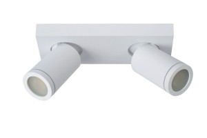 Taylor IP44 lampa sufitowa (spot) 2-punktowa biała 09930/10/31
