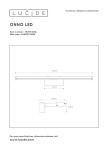 Kinkiet ONNO LED IP44 w kolorze satynowego niklu, jednopunktowy. Wymiary: długość 60 cm, szerokość 10 cm, wysięg 12,1 cm. Prosty, minimalistyczny kształt, idealny do oświetlenia wnętrz. Ujęcie frontalne, na białym tle.