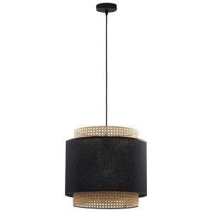 Boho D38 lampa wisząca 1-punktowa czarna 6542