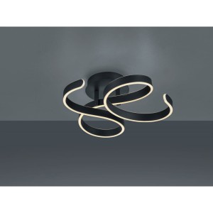 Francis LED lampa sufitowa 1-punktowa antracyt 671310142