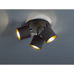 Tommy lampa sufitowa 3-punktowa czarna R80333979
