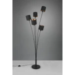 Ikeris lampa podłogowa 5-punktowa czarna DL979-46335