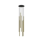 Laser 1000 lampa wisząca 7-punktowa mosiądz 7668