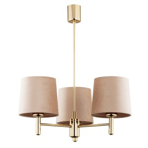Ponte Plus lampa wisząca beżowa  3-punktowa 6109AR