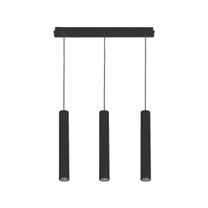 Eye lampa wisząca 3-punktowa czarna 7862