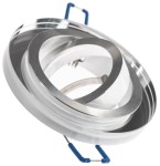 Arial oprawa oczko do zabudowy okrągła ruchoma GU10 transparentna