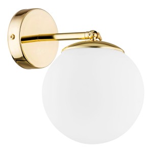 Satelite Plus IP44 kinkiet 1-punktowy złoty 4744AR