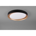Zeta D48 LED plafon (z pilotem) czarny R62712402