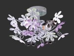 Flower lampa sufitowa 2-punktowa chrom R20012017