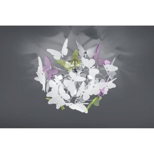 Butterfly lampa sufitowa 3-punktowa chrom R60213017