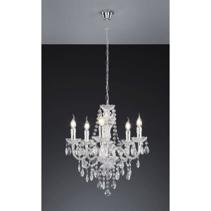 Luster żyrandol 5-punktowy transparentny R1107-00