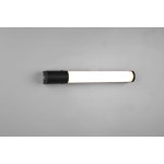 Piera LED kinkiet z gniazdkiem wtykowym IP44/L41/8W czarny 284074232