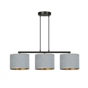 Hilde lampa wisząca 3-punktowa szara 1050/3