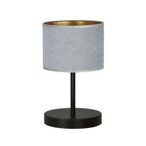 Hilde lampa stołowa 1-punktowa szara 1050/LN1