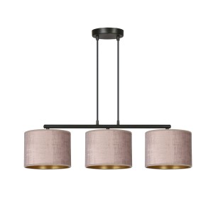 Hilde lampa wisząca 3-punktowa różowa 1053/3