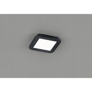 Camillus D17x17 LED IP44 plafon 1-punktowy czarny R62931032