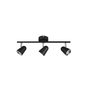 Toulouse LED lampa sufitowa (spot) 3-punktowa czarna R82123132
