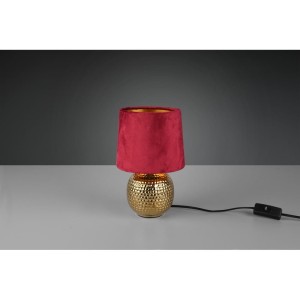 Eudor lampa stołowa 1-punktowa czerwona DL010-50821