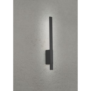 Tawa LED kinkiet  elewacyjny 1-punktowy antracyt 221460142