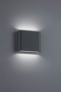 Thames II LED kinkiet zewnętrzny elewacyjny 2-punktowy antracyt 227560242