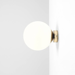 Ball D20 kinkiet 1-punktowy mosiądz 1076C40_M