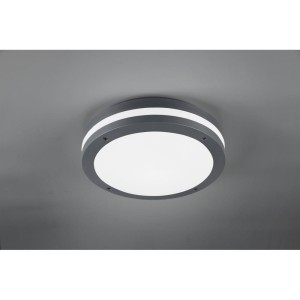 Piave LED lampa sufitowa zewnętrzna 1-punktowy z czujnikiem ruchu antracyt 676960142