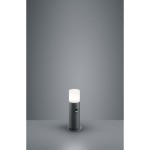 Hoosic H30 lampa stojąca ogrodowa 1-punktowa z czujnikiem ruchu antracyt/biała  522260142 