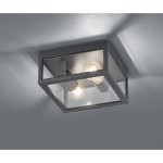 Koriel lampa sufitowa zewnętrzna 2-punktowa antracyt DL242601860