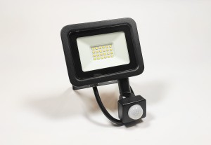 Naświetlacz LED halogen z czujnikiem ruchu 20W/1600lm/IP65 biała zimna