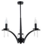Kapra żyrandol 3-punktowy czarny O2863 W3 CZA