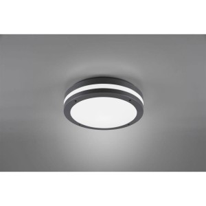 Kendal LED lampa sufitowa zewnętrzna 1-punktowa antracyt R62151142