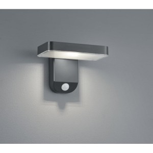 Esquel LED kinkiet zewnętrzny solarny z czujnikiem ruchu antracyt R22261142
