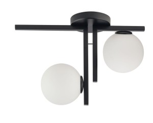 Andy lampa sufitowa 2-punktowa czarna 33285